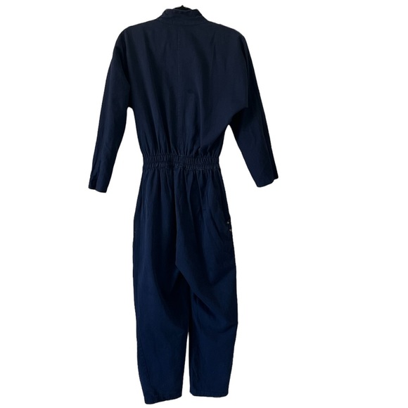 Vintage Rio Rhinestone Embellished Navy Jumpsuit - Picture 3 of 11